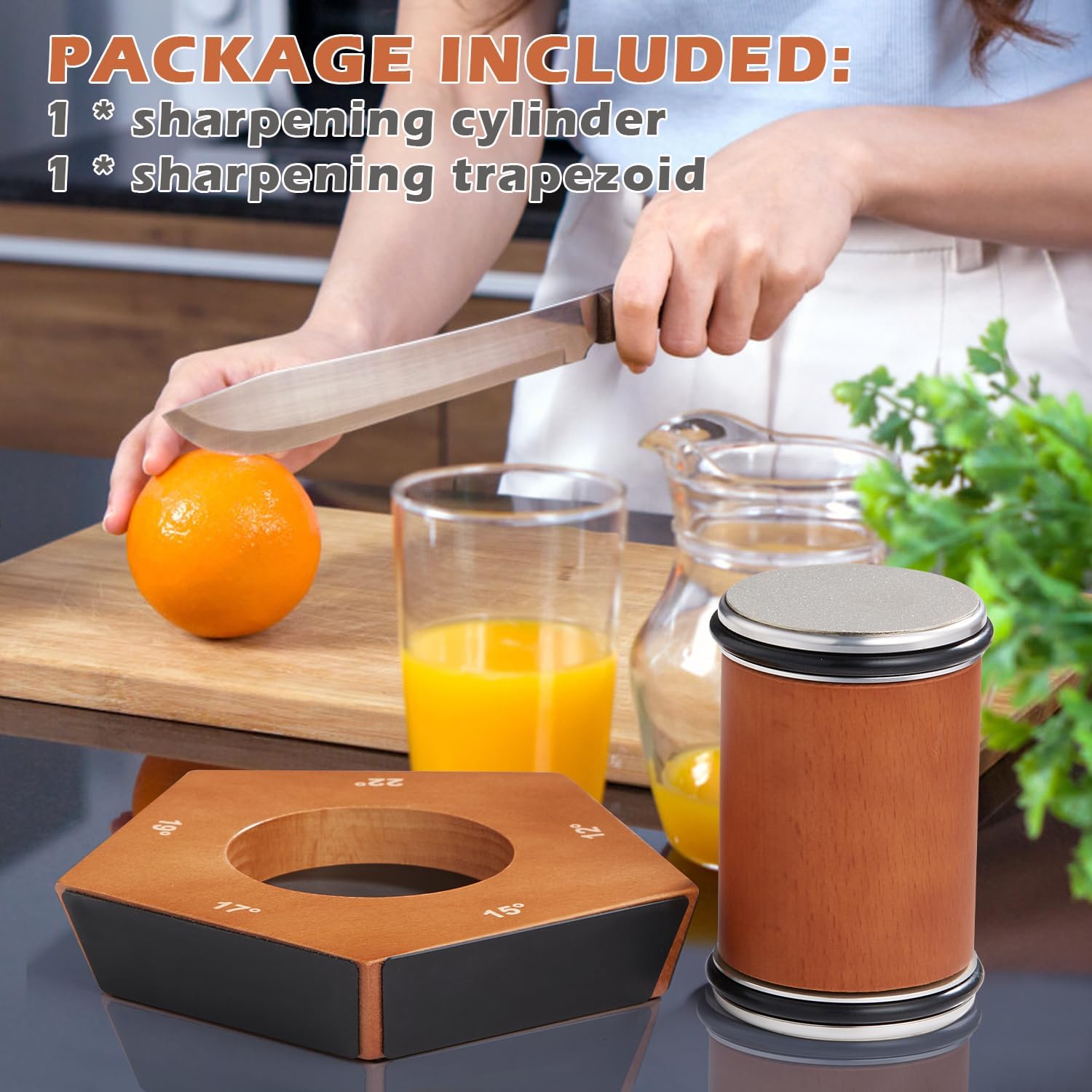 Manuálny diamantový brúsik na valcové nože - SharpRoll