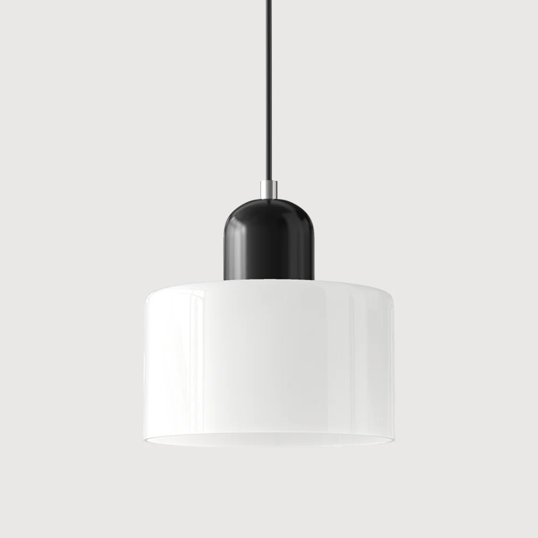 Retro-Hängelampe – Vintage-Design, Glasschirm & E27-Fassung