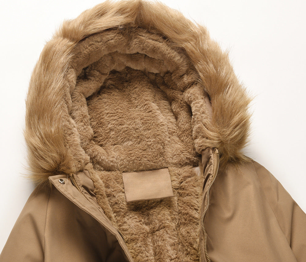 Shonda - Cape en peluche élégante