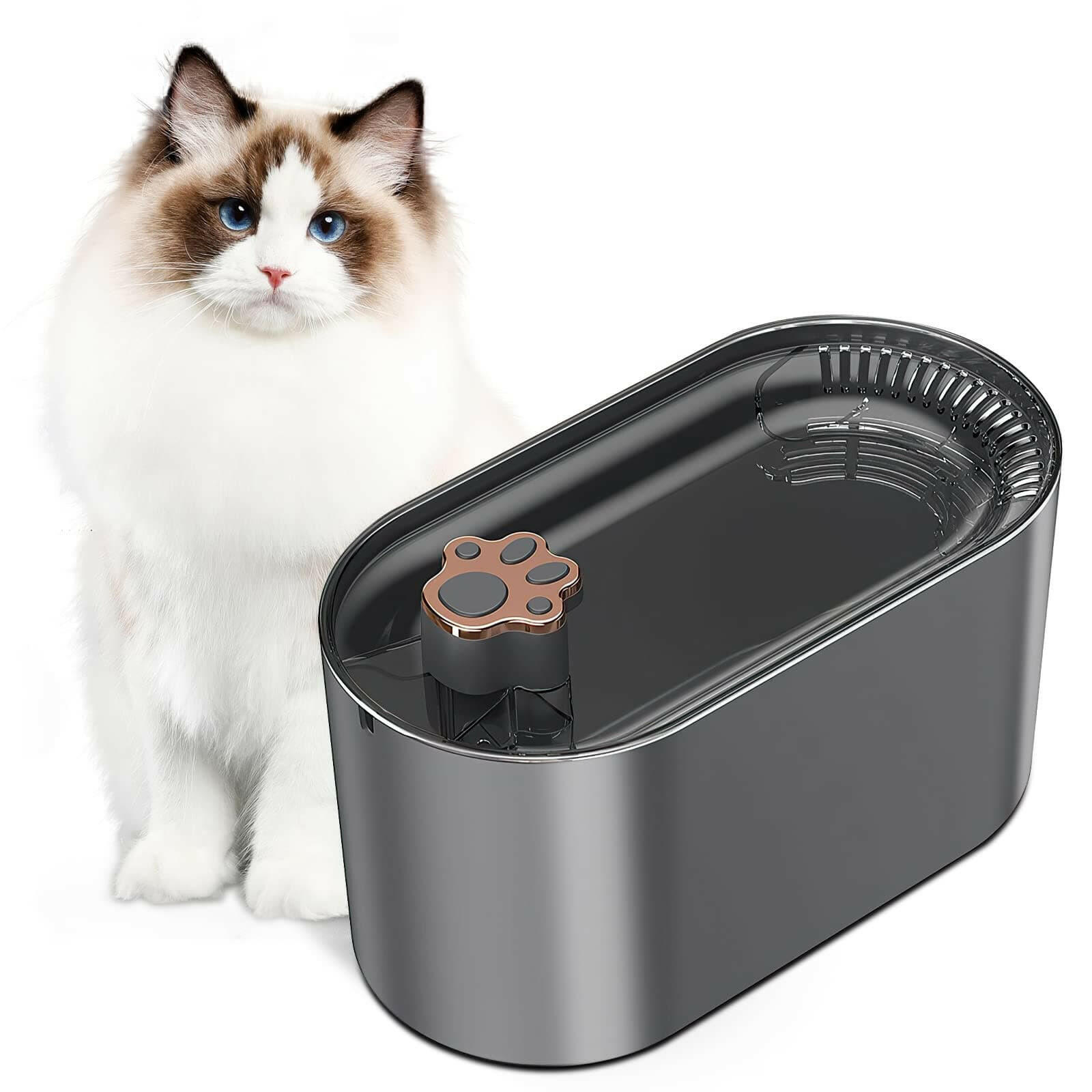 Bolendo Pet Ultra-leiser Wasserspender mit LED-Beleuchtung Wasserfontäne
