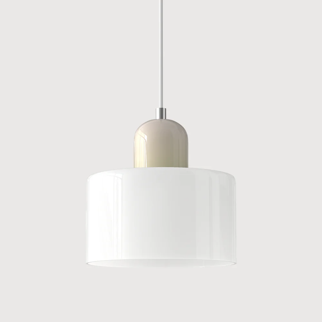 Retro-Hängelampe – Vintage-Design, Glasschirm & E27-Fassung