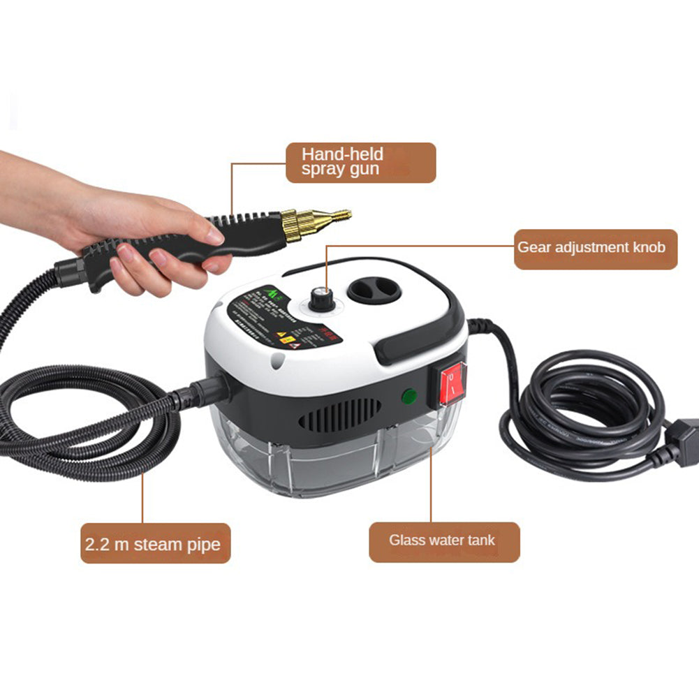 2500W Hochdruck-Dampfreiniger – 6 Stufen für Zuhause & Küche 2