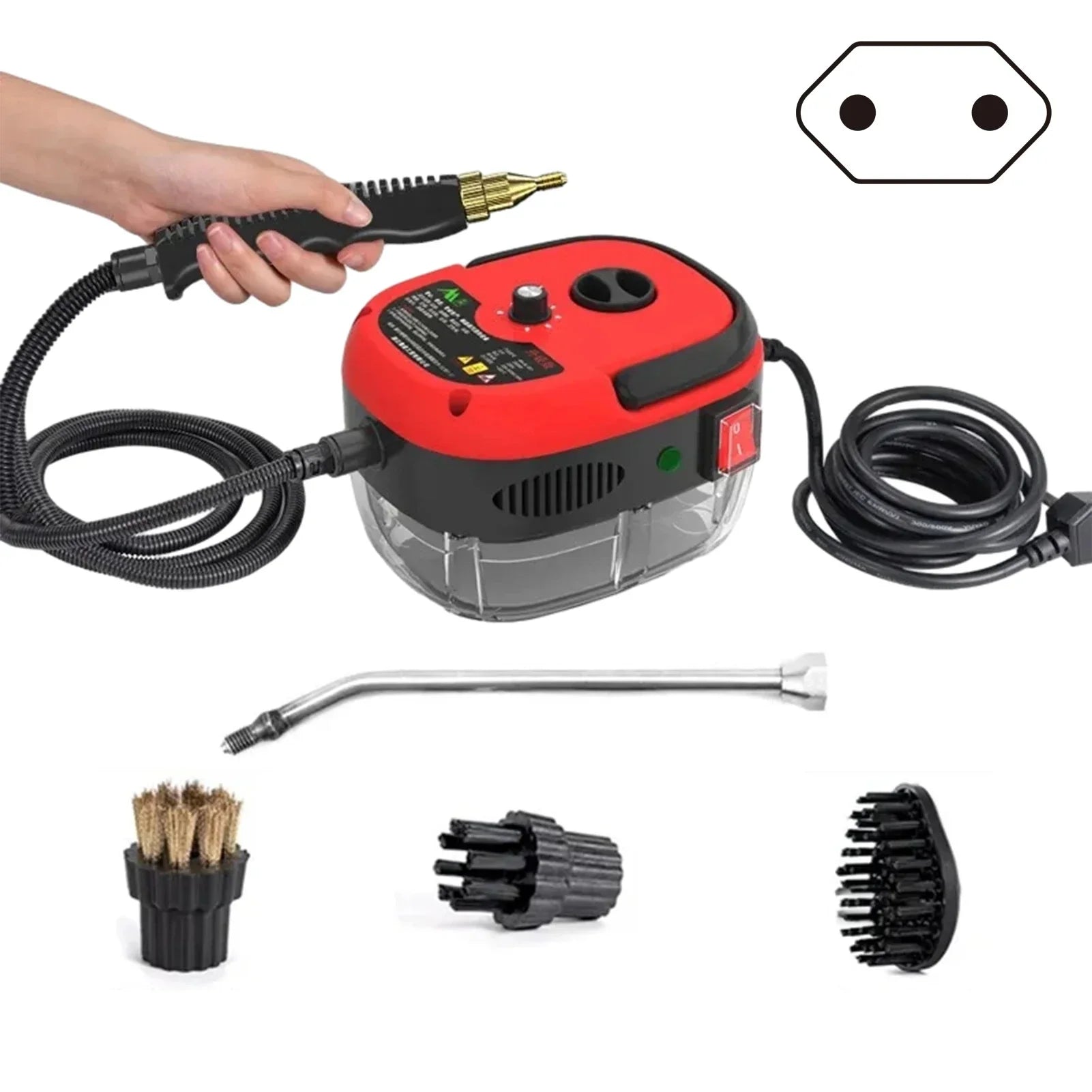 2500W Hochdruck-Dampfreiniger – 6 Stufen für Zuhause & Küche 9