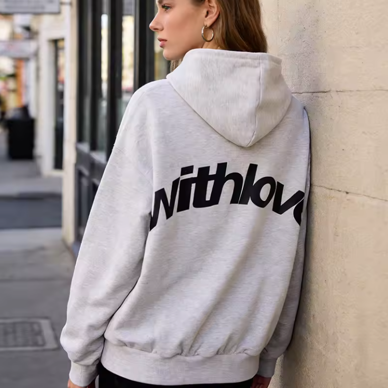 Hoodie – Weicher Baumwoll-Mix, Atmungsaktive Struktur & Lässiger Oversized-Schnitt