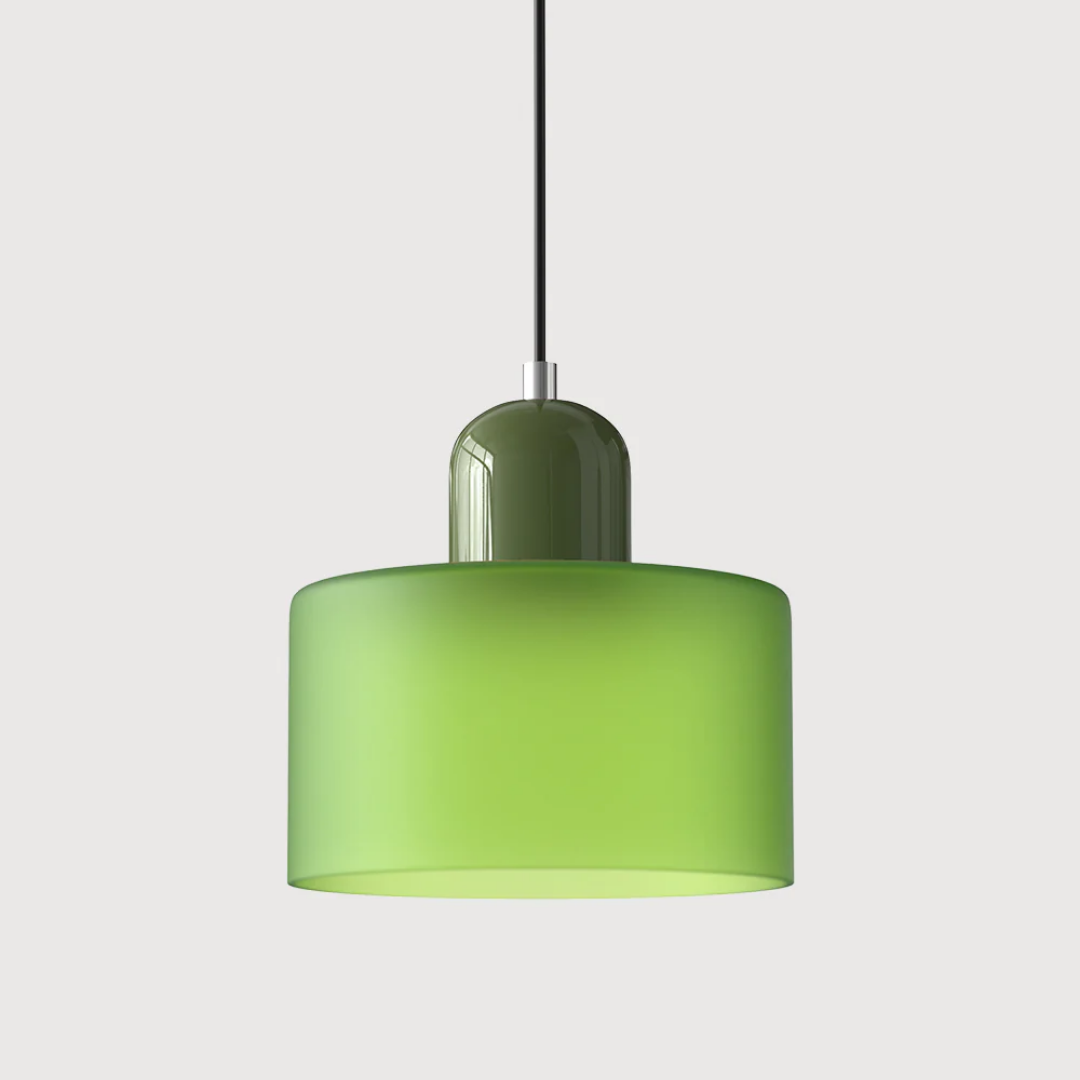 Retro-Hängelampe – Vintage-Design, Glasschirm & E27-Fassung