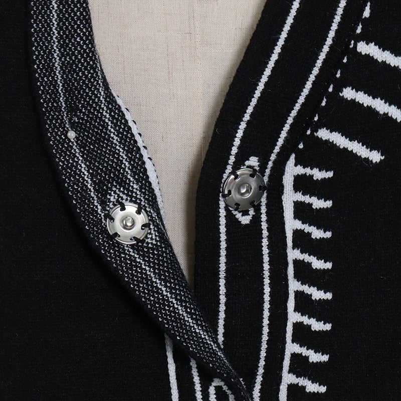 Bolendo Intarsia | 2D tegnet tryk vest