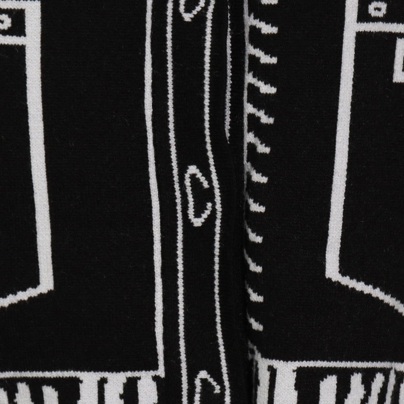 Bolendo Intarsia | 2D tegnet tryk vest