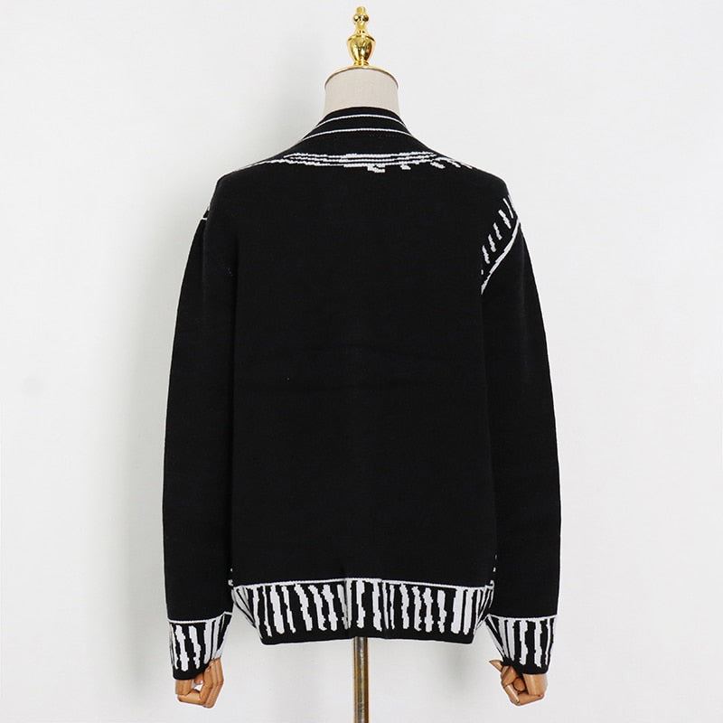 Bolendo Intarsia | 2D tegnet tryk vest