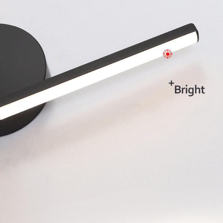 LumiLine - Lampada da parete LED moderna in alluminio con curve minimaliste