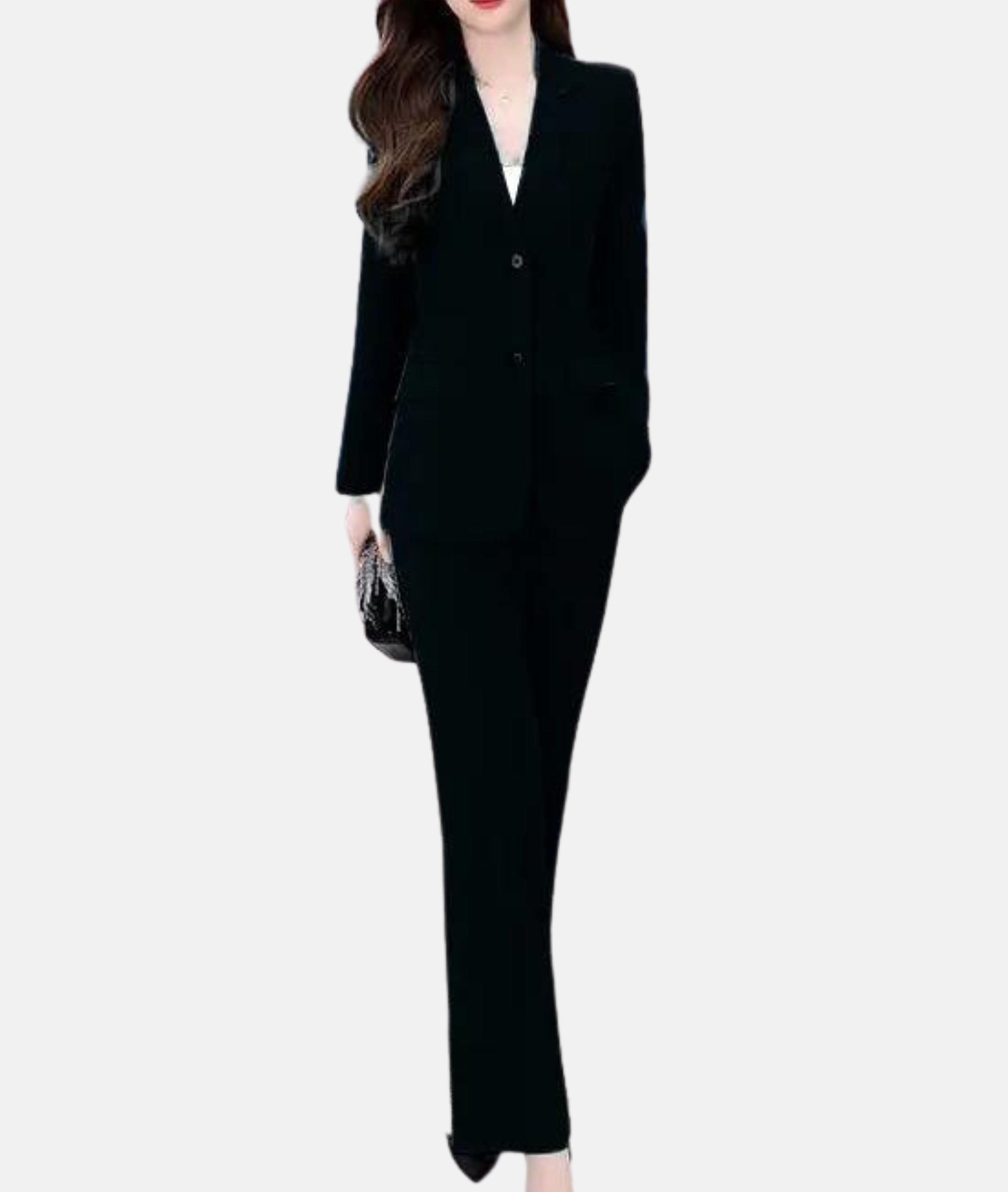 Elegant jumpsuit med figursyet blazer - Rory