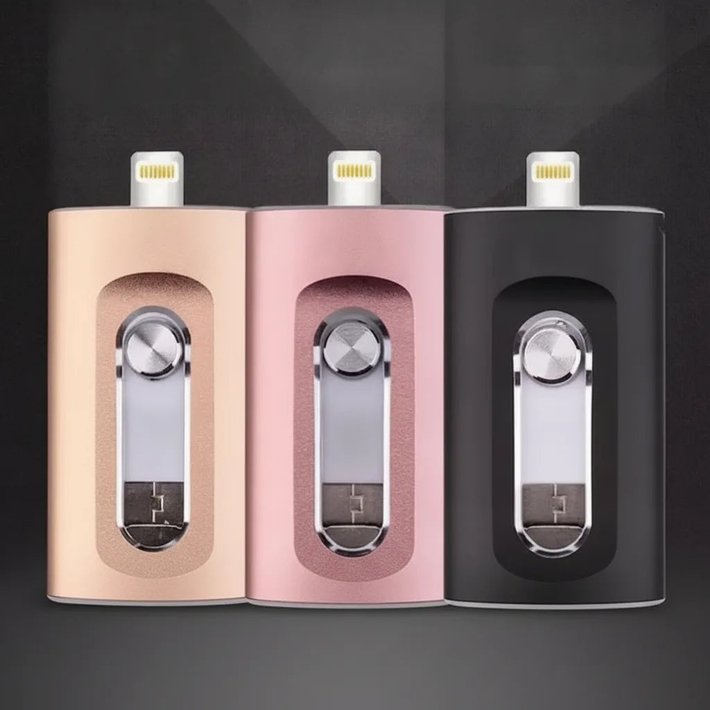 3-in-1 USB-Stick — Mehr Speicher für iPhone, Android & PC 4