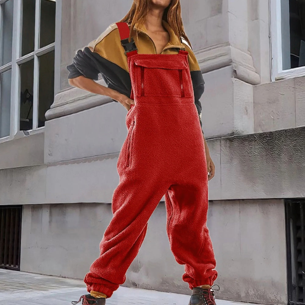 Damen Overall Mit Verstellbaren Trägern | Warm, Bequem & Vielseitig