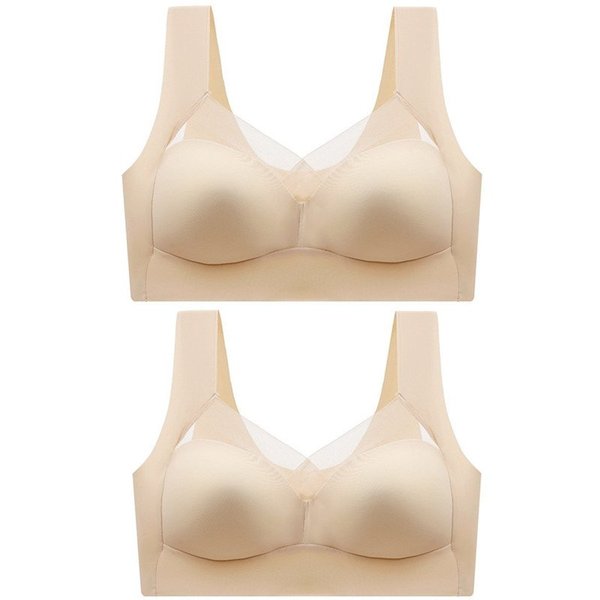 Reggiseno senza cuciture con vestibilità modellante e design di supporto
