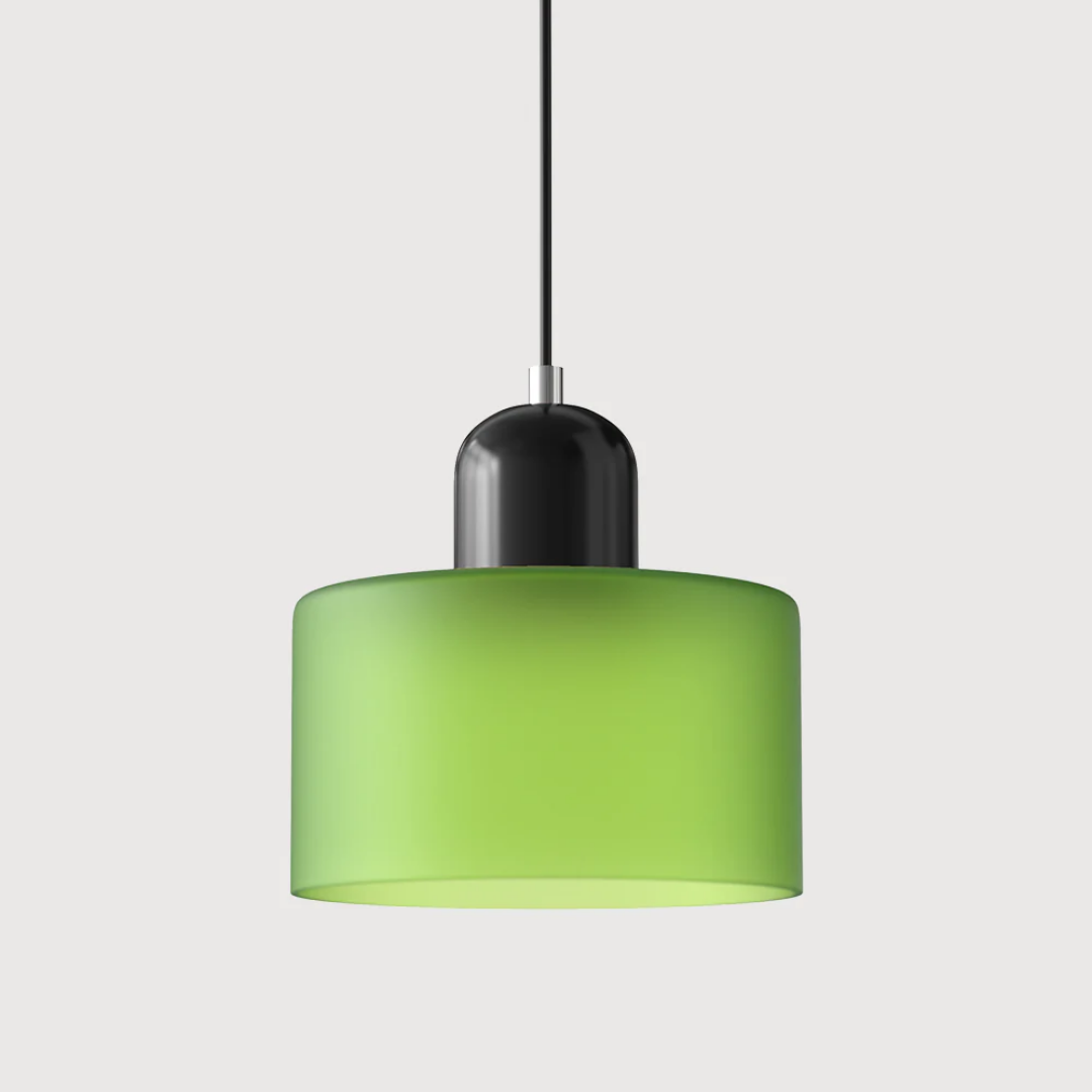 Retro-Hängelampe – Vintage-Design, Glasschirm & E27-Fassung