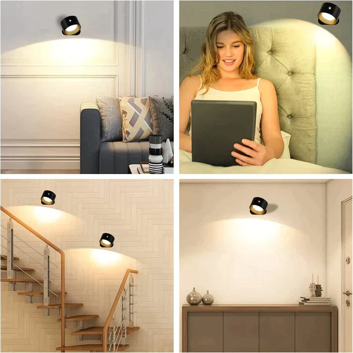 Lumini Led Lampe | Wiederaufladbare kabellose Wandleuchte