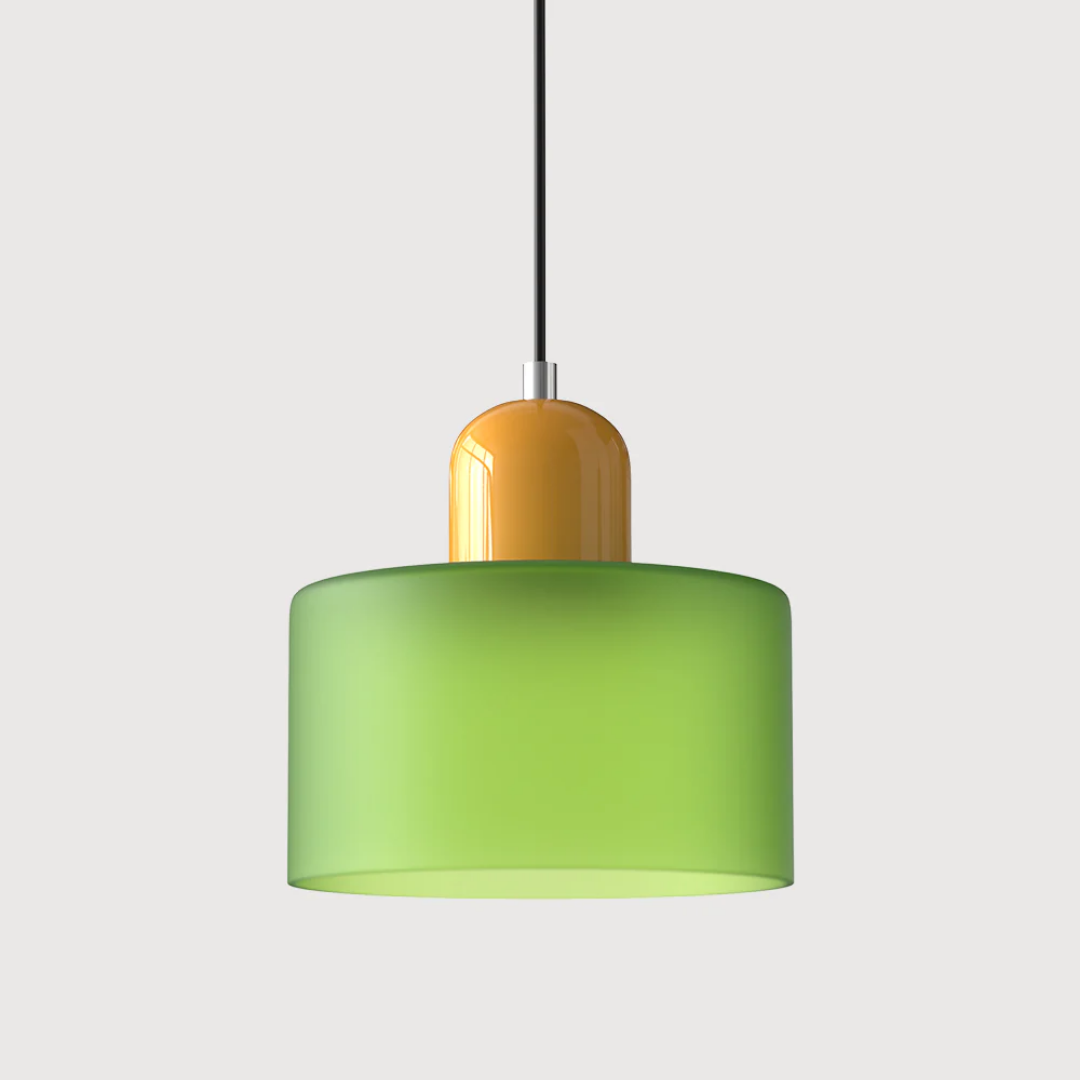 Retro-Hängelampe – Vintage-Design, Glasschirm & E27-Fassung