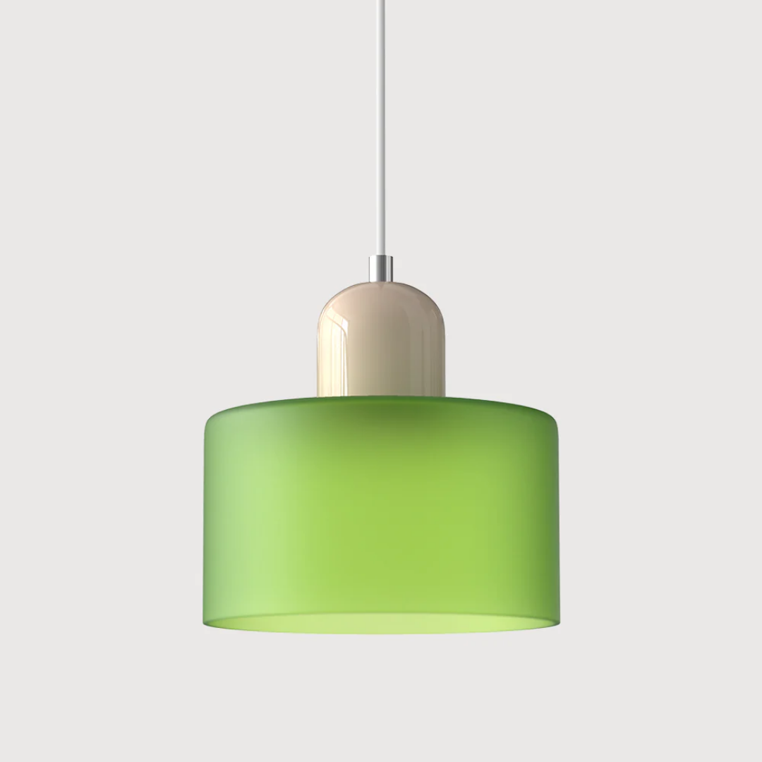 Retro-Hängelampe – Vintage-Design, Glasschirm & E27-Fassung
