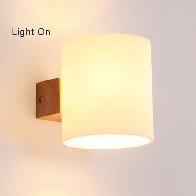 GloBrite - Moderne zylindrische Wandleuchte mit 1 Licht