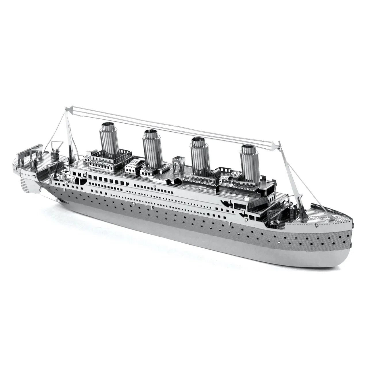 3D metalen puzzelmodel van een piratenschip - DIY lasergesneden speelgoed 8