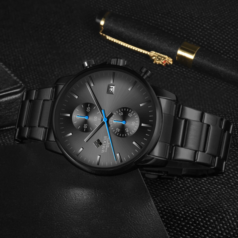Montre d'affaires pour hommes | Chronographe sportif – Teddy