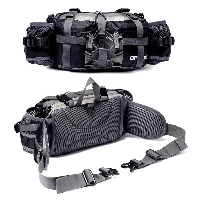 Outdoor dobrodružná crossbody taška - praktická taška s viacerými priehradkami