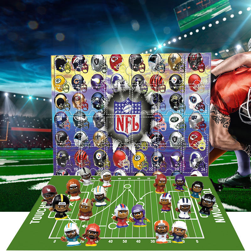 GridironJoy – NFL adventní kalendář s 24 dárky – Vánoce