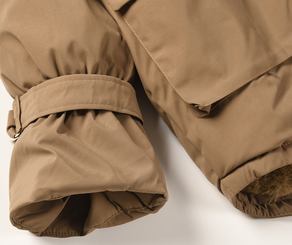 Shonda - Cape en peluche élégante