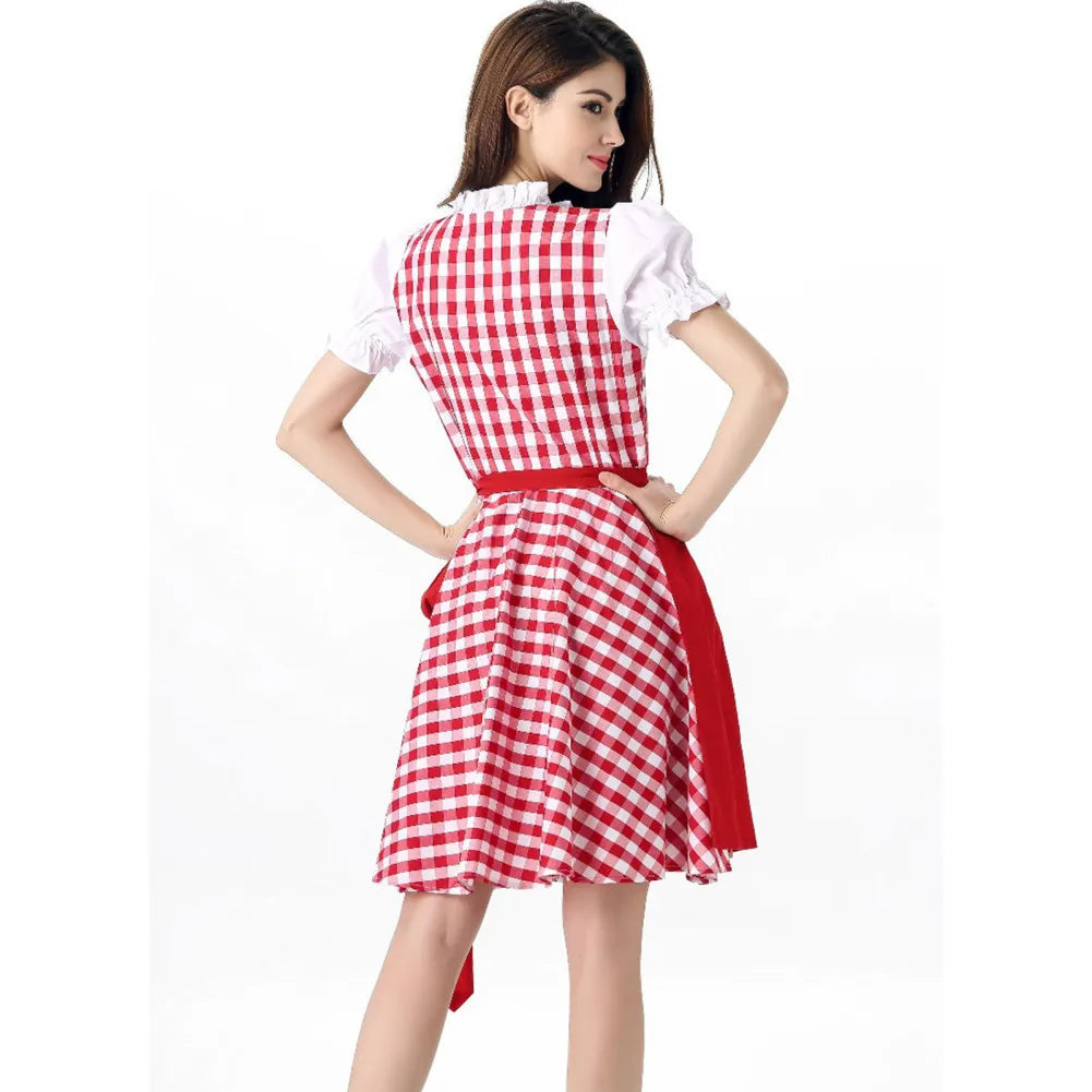 Bolendo Aneliese - 3-teiliges Oktoberfest-Kostümset für Damen