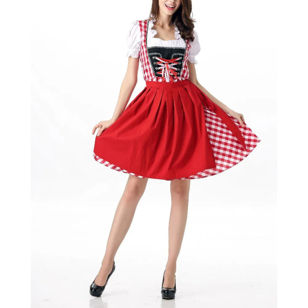 Bolendo Aneliese - 3-teiliges Oktoberfest-Kostümset für Damen