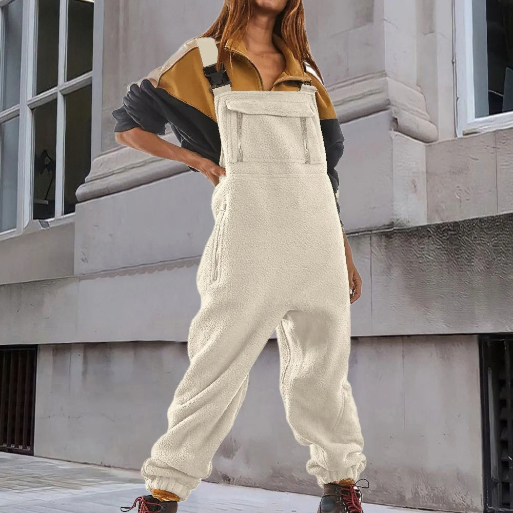 Damen Overall Mit Verstellbaren Trägern | Warm, Bequem & Vielseitig