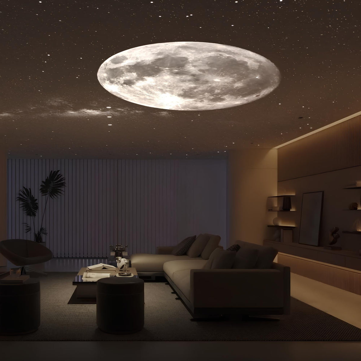 StellaBeam – projektorová lampa do místnosti LED – hvězdná obloha & 19 vzorů