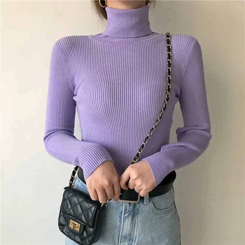 Trendiger Rollkragenpullover - Delja