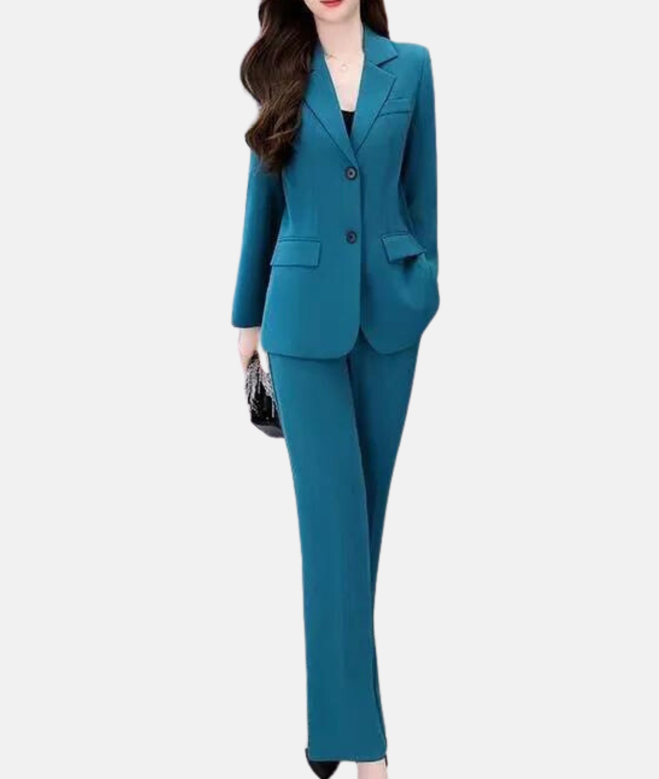 Elegant jumpsuit med figursyet blazer - Rory