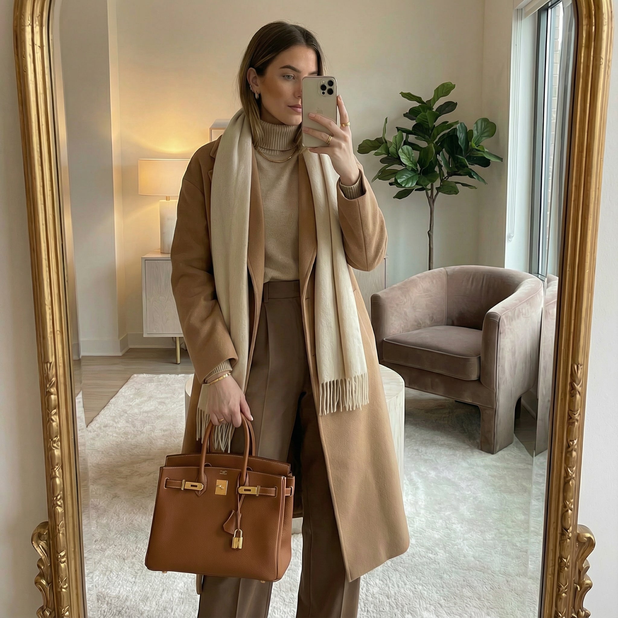 Grande borsa da donna in pelle – Elegante, spaziosa e senza tempo