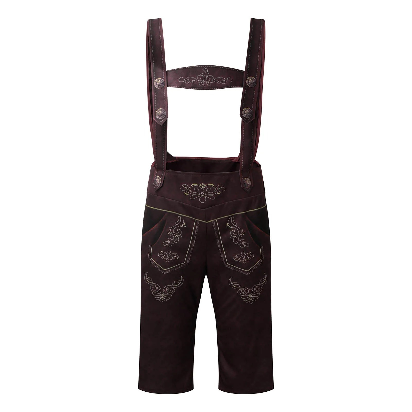 AlpenHo – Pantalon en cuir traditionnel pour enfants avec chemise et broderie