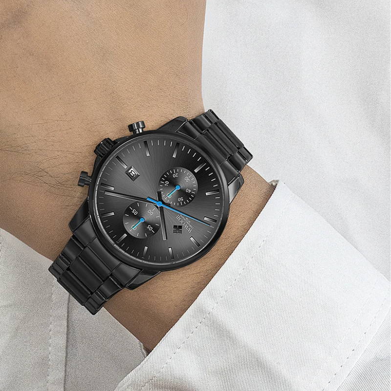 Montre d'affaires pour hommes | Chronographe sportif – Teddy