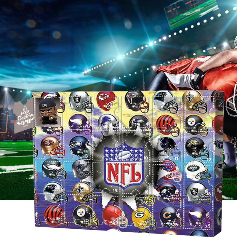 GridironJoy – NFL adventní kalendář s 24 dárky – Vánoce