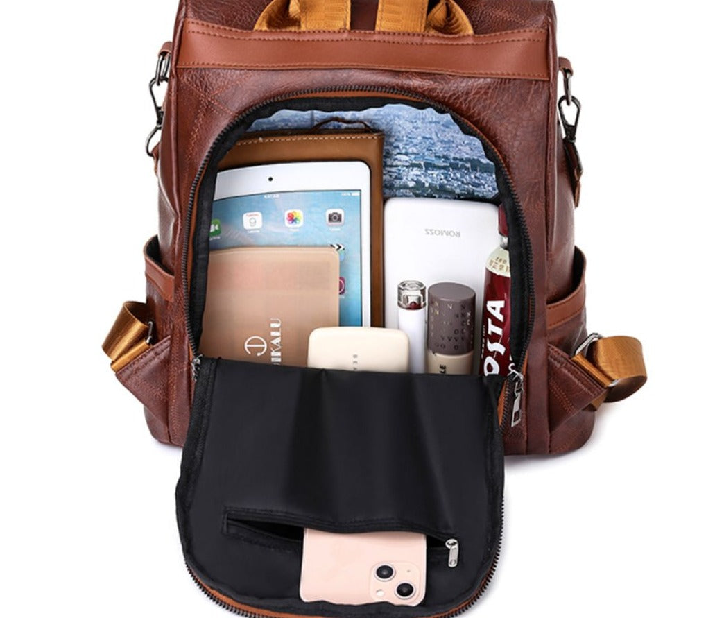 Bolendo MiLola - Damen-Rucksack aus veganem Leder