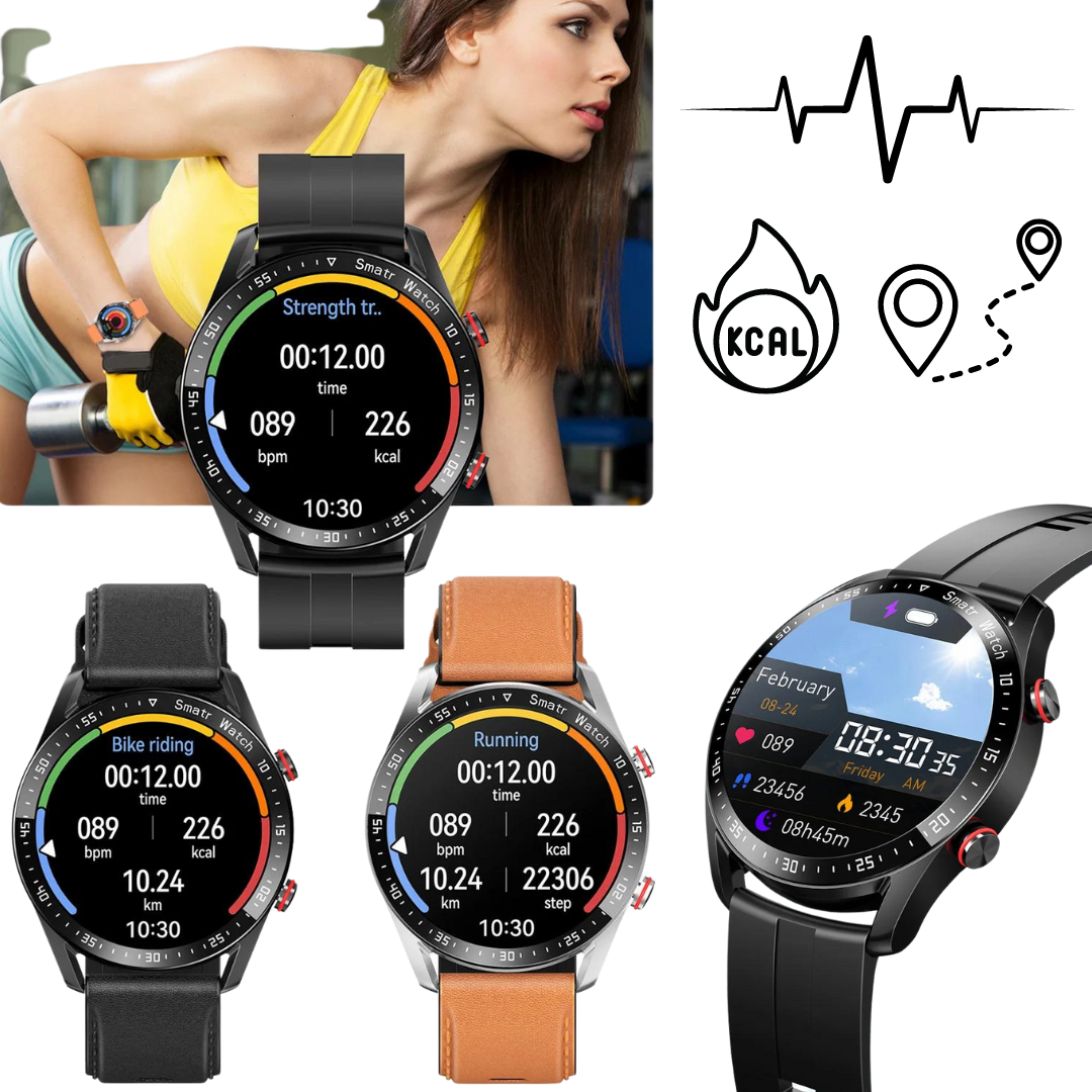Multi – Smartwatch mit Lautsprecher, Luxusdesign & Fitnessfunktionen ( dont put online)