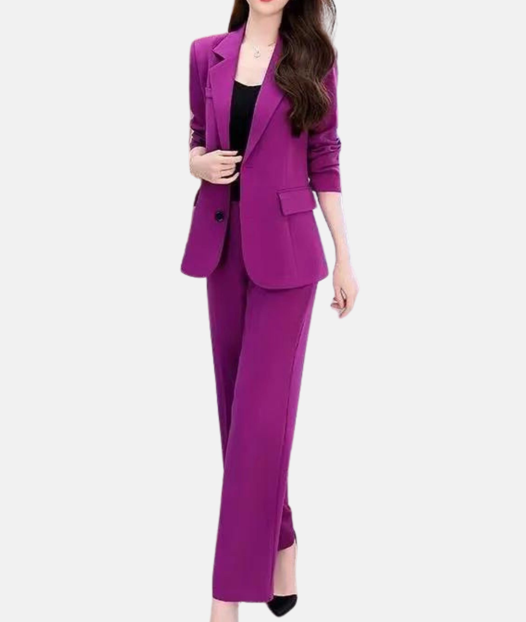 Elegant jumpsuit med figursyet blazer - Rory