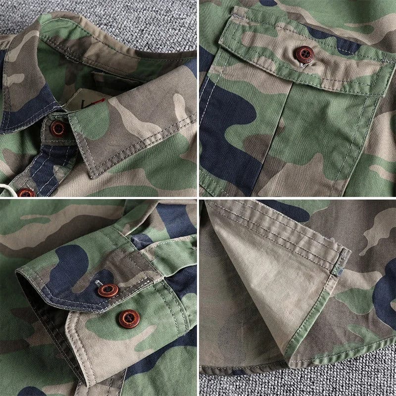 Bolendo Camicia mimetica