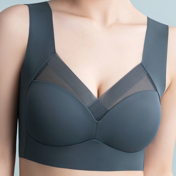 Reggiseno senza cuciture con vestibilità modellante e design di supporto