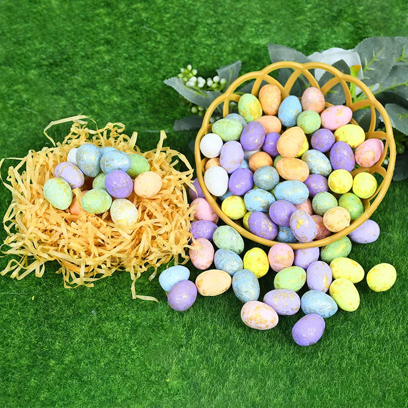 50 Mini Paas Schuim Eieren voor DIY Paasdecoratie en Knutselen 2