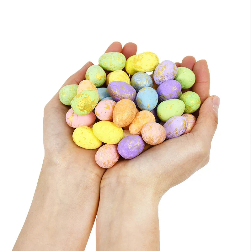 50 Mini Paas Schuim Eieren voor DIY Paasdecoratie en Knutselen 4