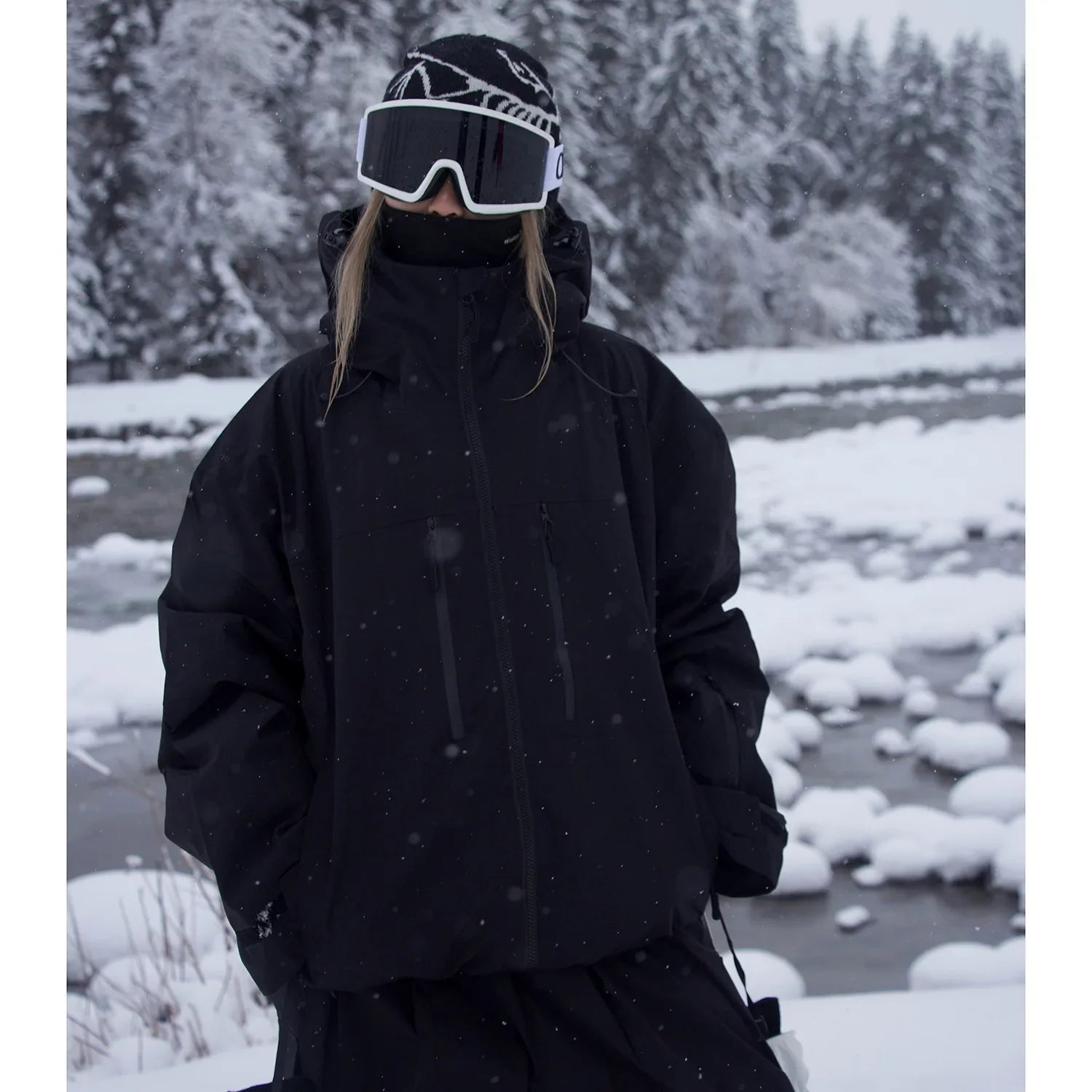 Unisex Ski- en Snowboardjas – Winterjas met Capuchon en Ventilatie Vestragear