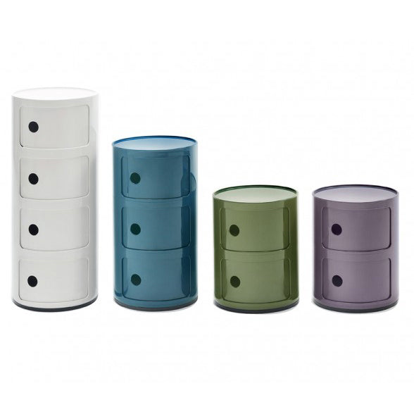 Moduro – Runder Componibili Aufbewahrungsschrank, modular & leicht