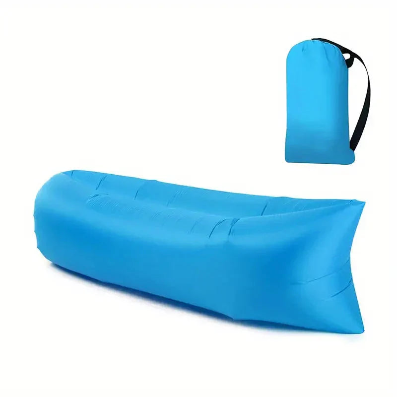 OutdoorHaven Air Lounger - Přenosná nafukovací matrace pro pohodlí při každém dobrodružství