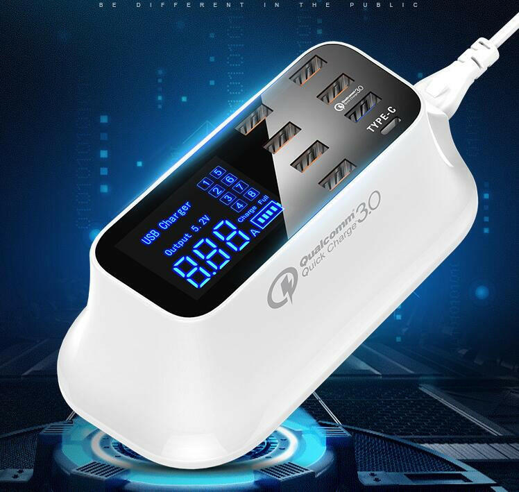 Bolendo Quick Charge 3.0 Slim USB-opladerstation