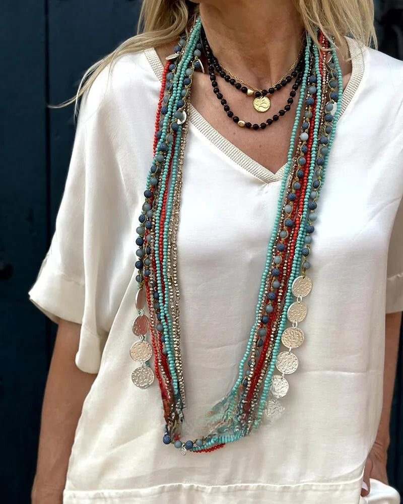 Benedikta - Blusen- und Hosenset mit elegantem Look