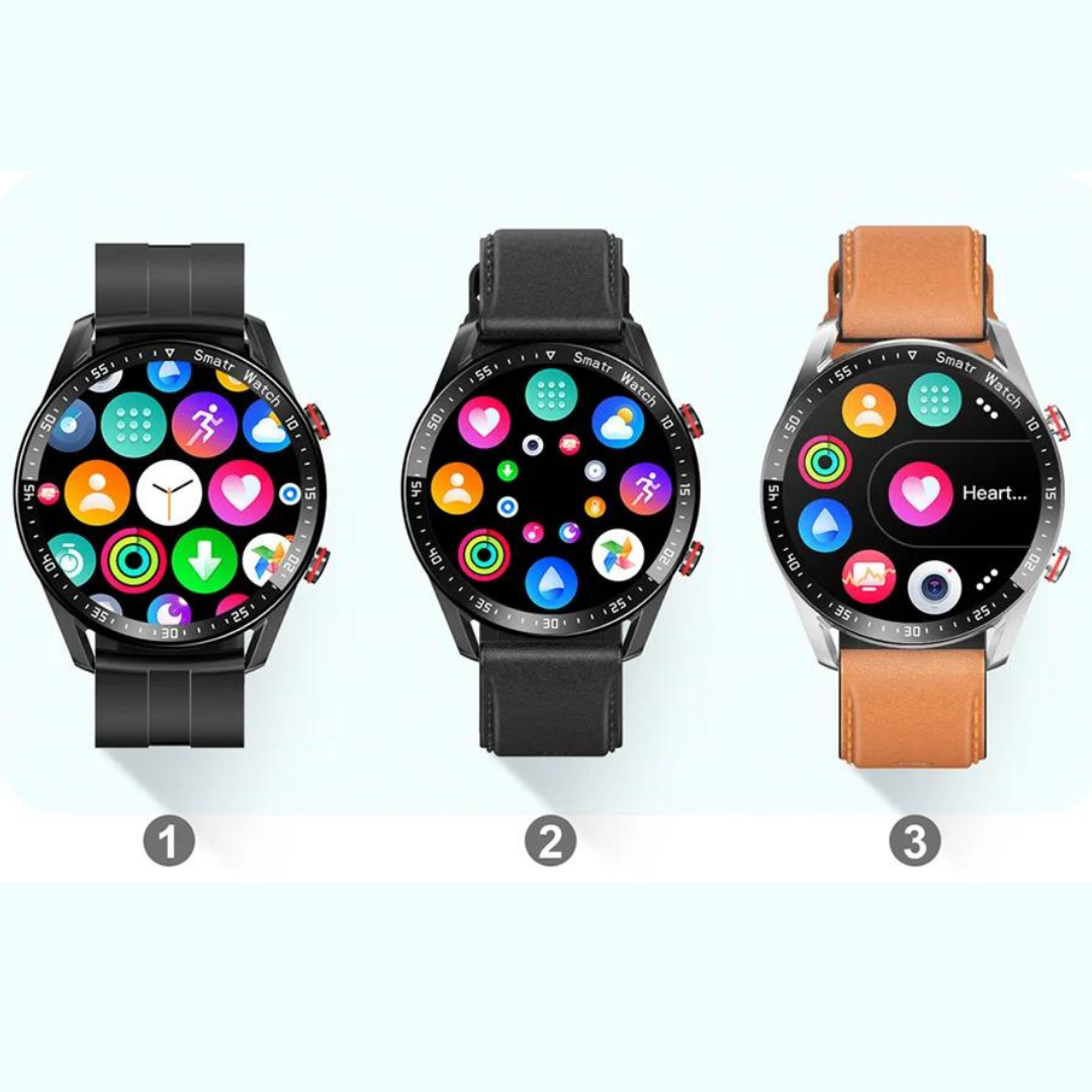 Multi – Smartwatch mit Lautsprecher, Luxusdesign & Fitnessfunktionen ( dont put online)